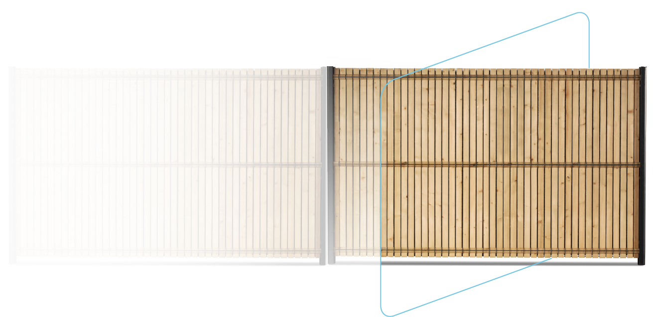 cloture bois - Fencing